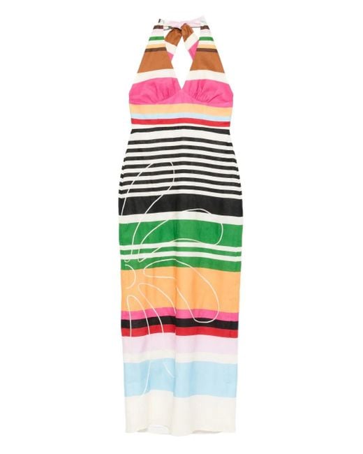 Cala De La Cruz Dasha Maxi-Jurk in het White