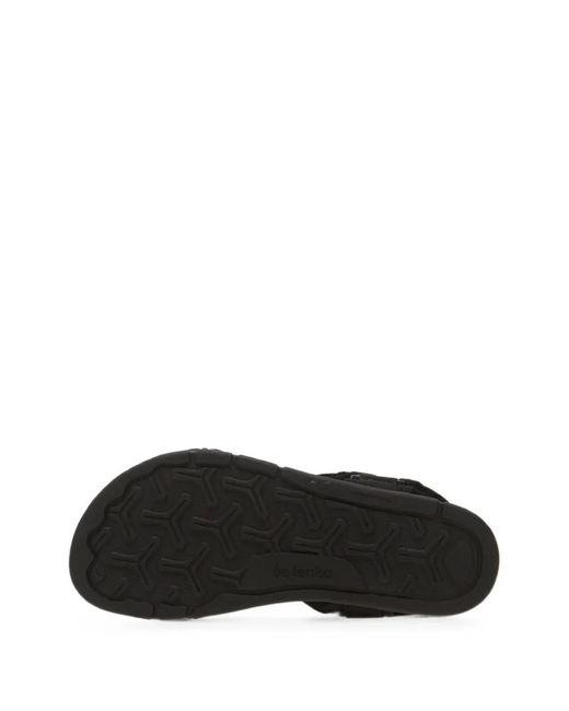 Be Lenka White Flow Touch-Strap Sandals