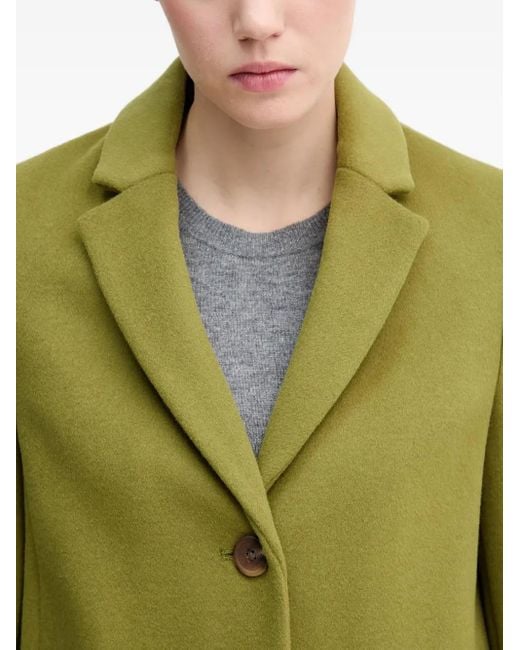 Benetton Jas Met Zak En Knopen in het Green