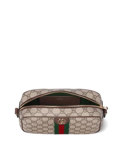 Gucci Brown Small Ophidia Camera Bag