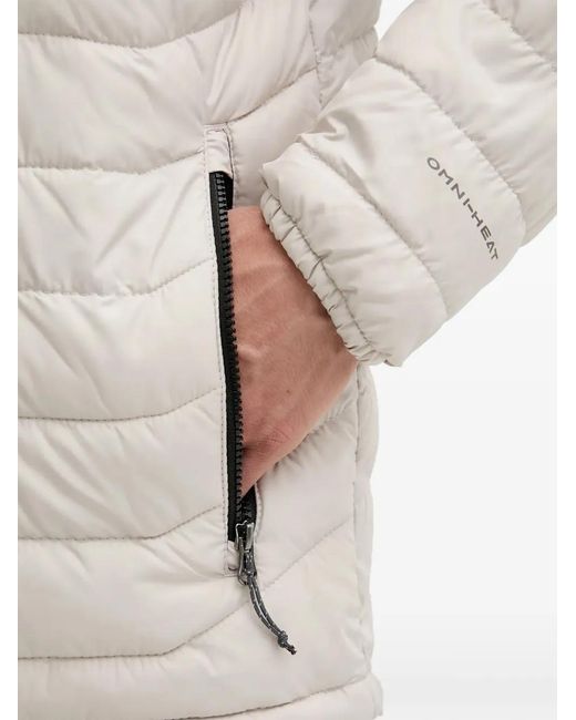 Columbia Blue Powder Lite Ii Zip-Up Quilted Jacket for men