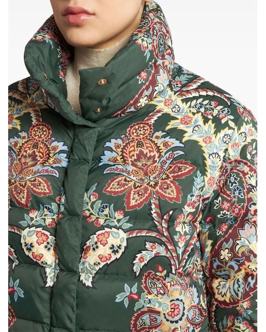 Paisley zip up jacket main image 1