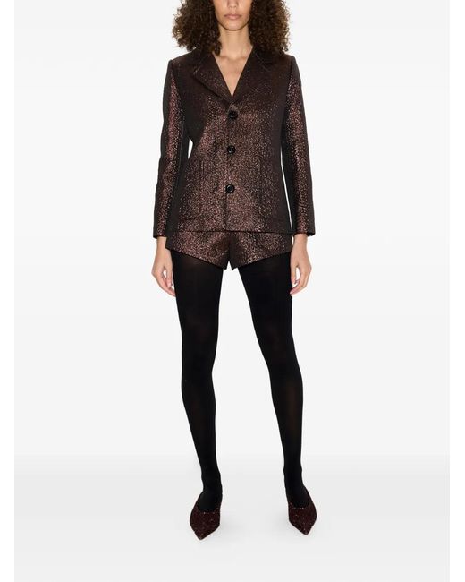 Simon Miller Brown Hutton Metallic Jacket