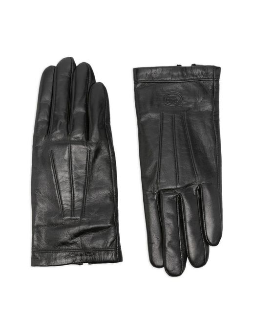 The Bridge Black Leather Gloves for men