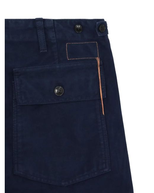 Fortela Blue Newfatigue Trousers for men