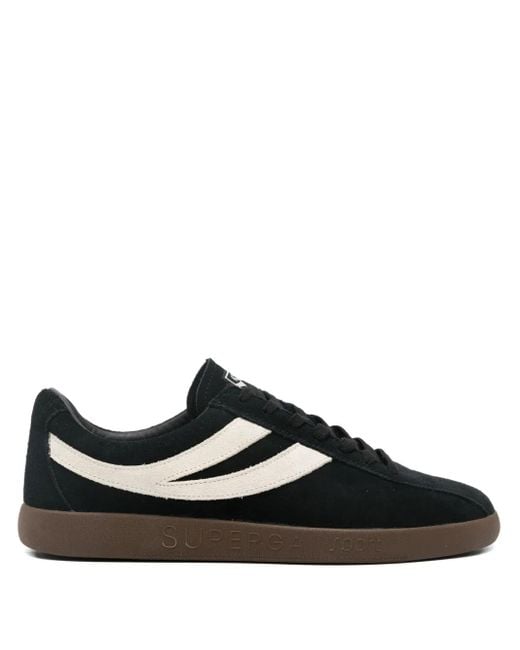 メンズ Superga Panelled Sneakers Black