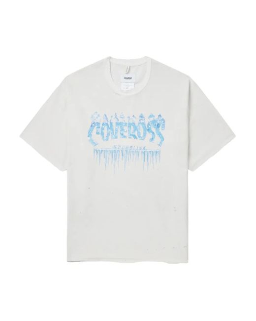 Doublet T-Shirt mit grafischem Print in White für Herren