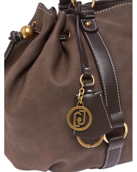Liu Jo Brown Large Shoulder Bag