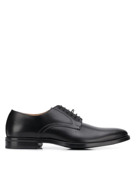 Scarosso Black Emilio Derby Shoes for men