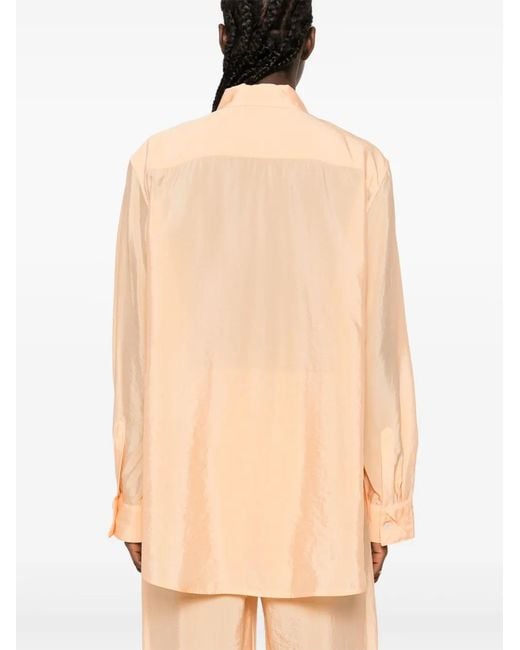 Nanushka Natural Button-Fastening Shirt