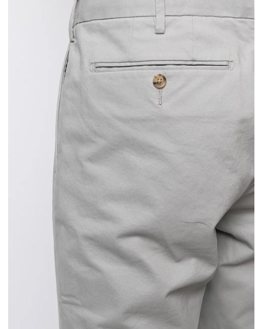 Polo Ralph Lauren Gray Stretch-Fit Cotton Chinos for men