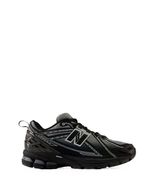 New Balance Black 1906E Panelled Sneakers