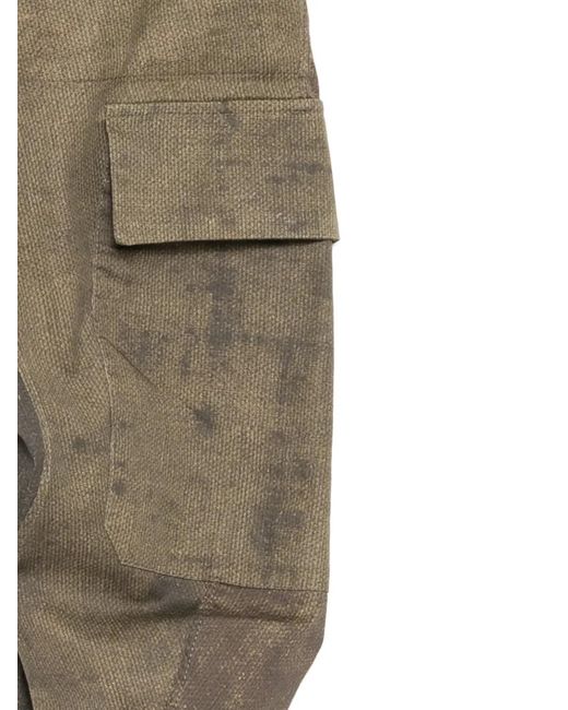 Masnada Natural Patchwork Trousers for men