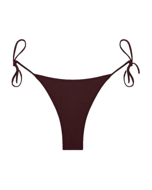 Tropic of C Purple Bikinihöschen Mit Schleifenverschluss