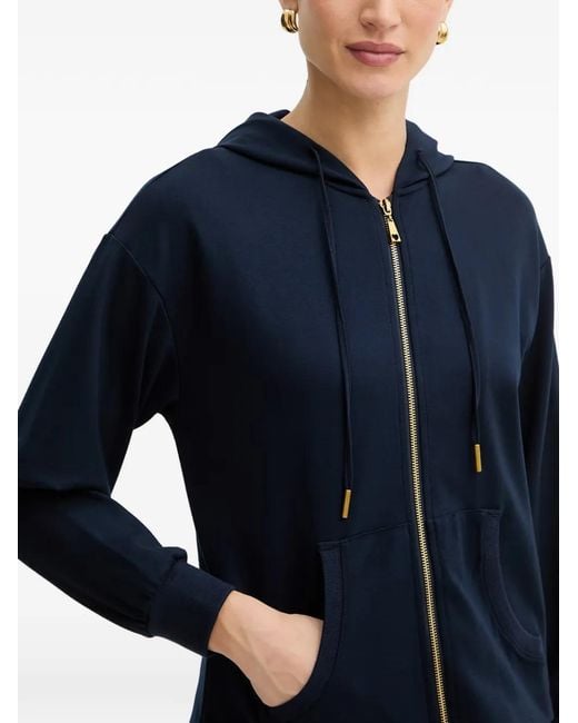 Twinset Blue Zip-Up Tracksuit