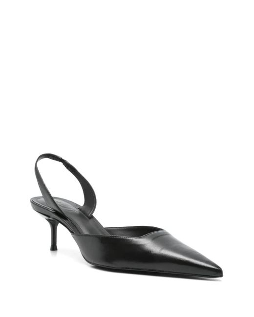 SCHUTZ SHOES Black 60Mm Leather Pumps