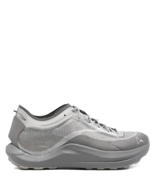 Roa Gray Lace-Up Trainers