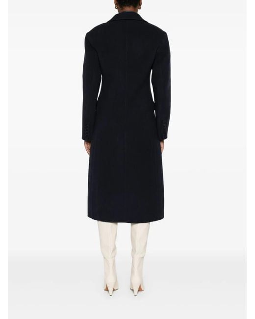 P.A.R.O.S.H. Black Double-Breasted Coat