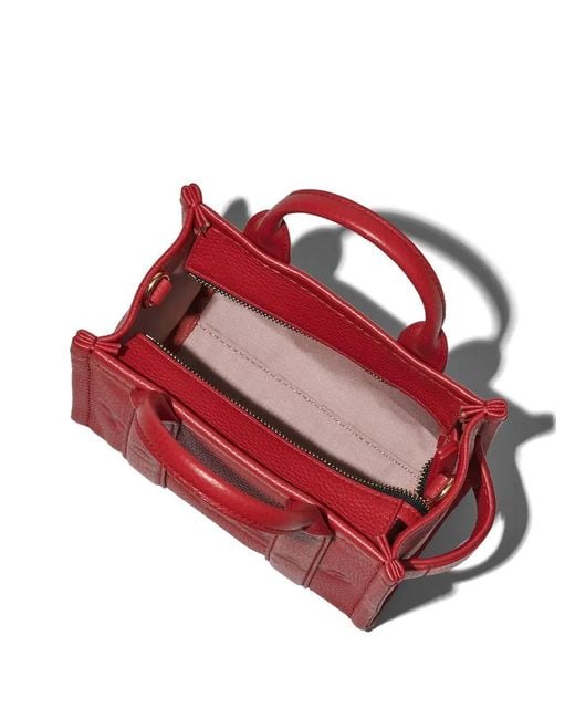Marc Jacobs Red The Leather Tote Bag