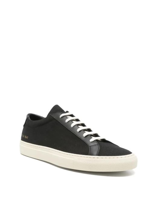 Common Projects Black Panelled Sneakers for men