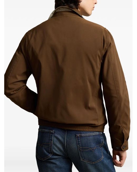 Polo Ralph Lauren Brown Logo Jacket for men