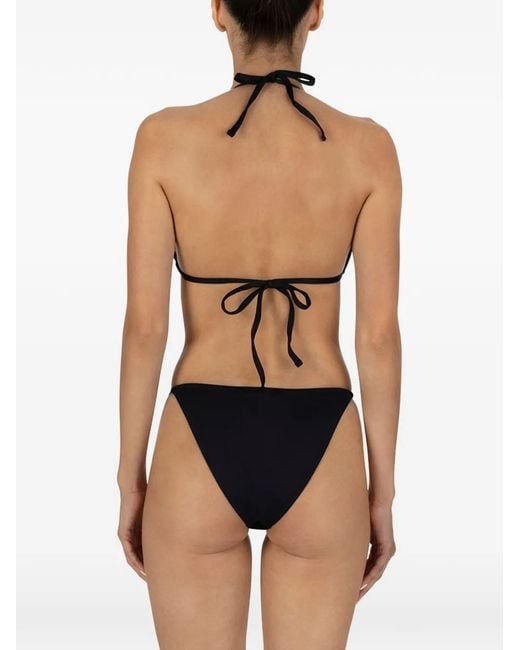 Paramidonna White Gia Tie-Detail Bikini