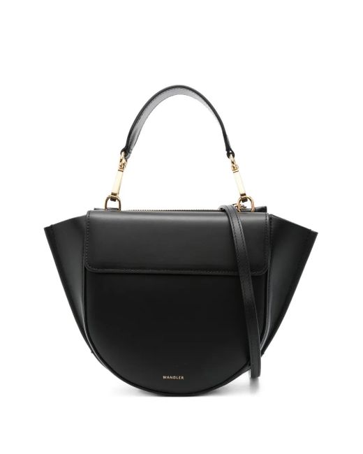 Wandler Hortensia Kleine Gewelfde Shopper in het Black