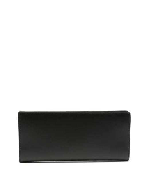 Saint Laurent Black Large Zip Wallet for men