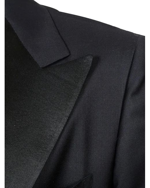 Traje Con Botones Kiton de hombre de color Black