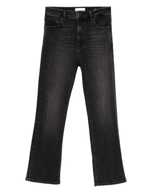 Jean The Reboot Crop FRAME en coloris Black