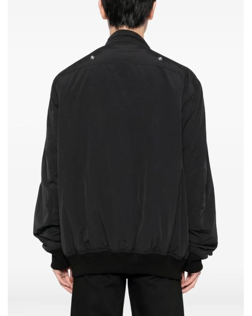Rick Owens Black Hollywood Flight Jacket for men