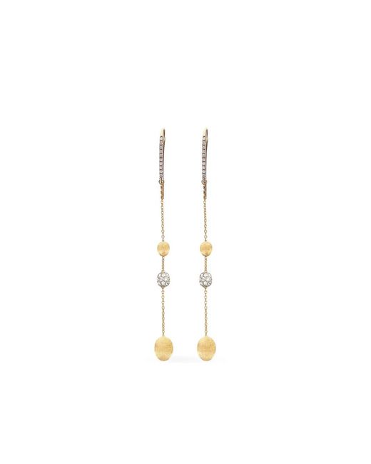 Nanis White 18K Diamond Earrings