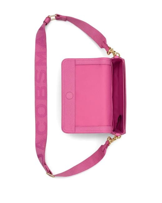 Marc Jacobs The Leather Mini Tas in het Pink