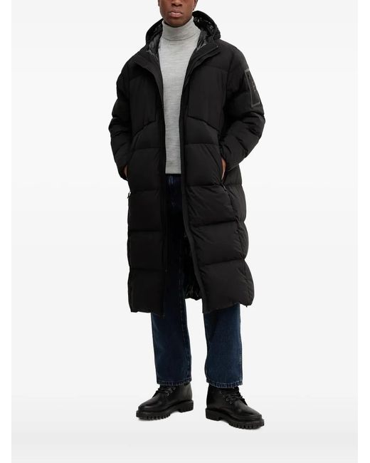 Boss Black Riplite Coat Hd Long-Sleeve Coat for men