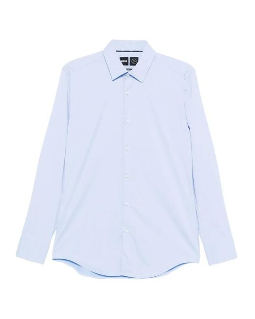 Boss Button-Up Overhemd in het White voor heren