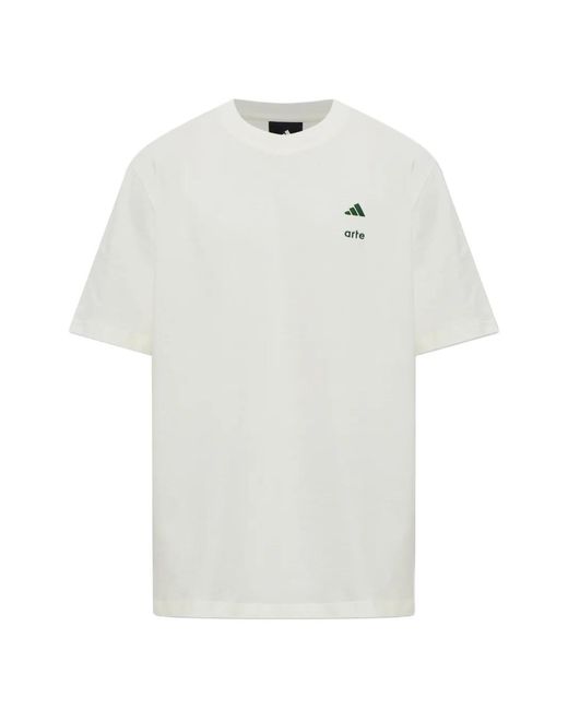 Adidas White X Arte Antwerp Crew-Neck T-Shirt for men
