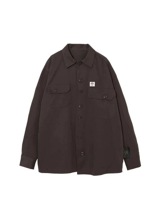 Undercover Brown X Dickies Chemise À Poches Boutonnées for men