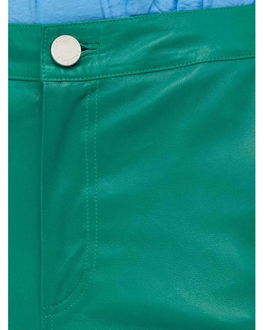 Day Birger et Mikkelsen Green Coated Trousers