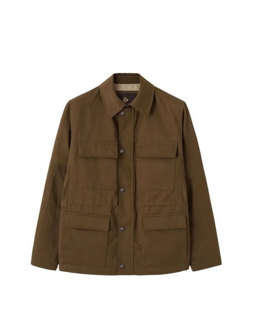 Loro Piana Brown Harstad Field Jacket for men