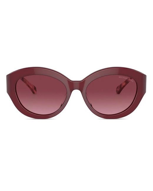 Michael Kors Red Brussels Cat-Eye Sunglasses