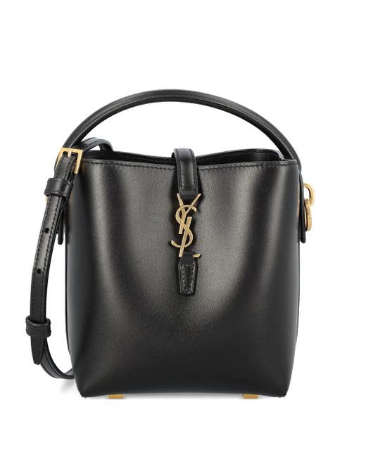 Saint Laurent カサンドラ バケットバッグ ブラック | Lyst