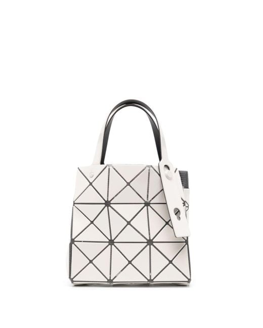 Issey Miyake White Carat Mini Bag