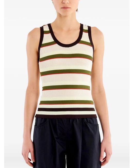 Top A Rayas ViCOLO de color Blue