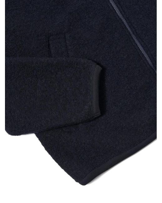 Chaqueta bómber con cremallera Universal Works de hombre de color Blue