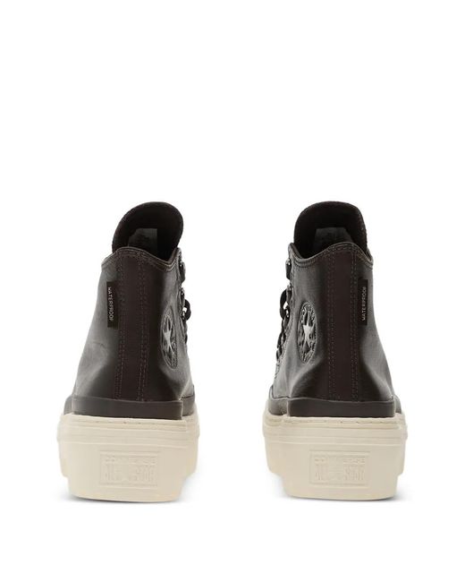 Converse Black Chuck Taylor Logo-Patch Sneakers