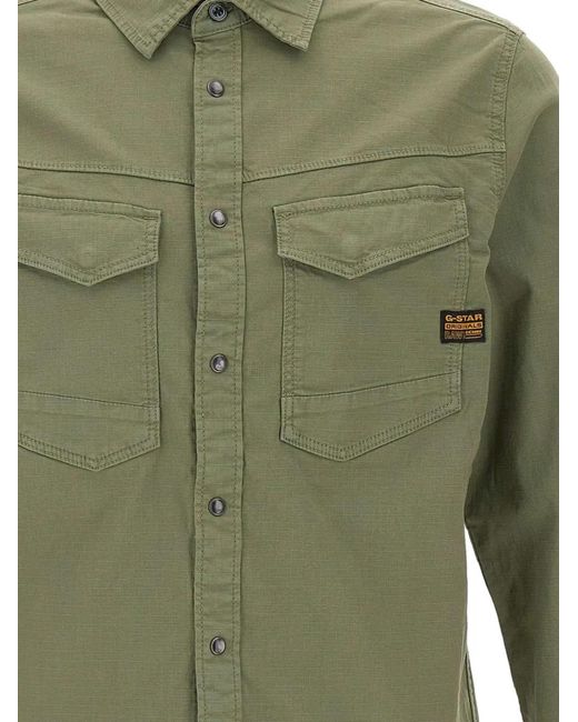 G-Star Green Dakota Shirt for men
