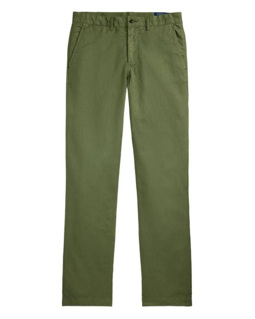 メンズ Polo Ralph Lauren リネンブレンド パンツ Green