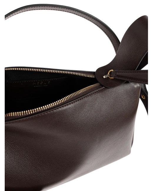 Neous Brown Scorpius Leather Tote Bag