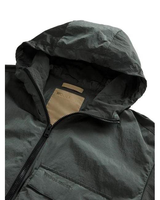 Woolrich Black Olmetex Jacket for men