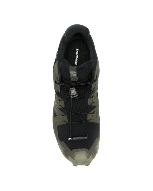 Salomon Green Gore Tex Sneakers for men